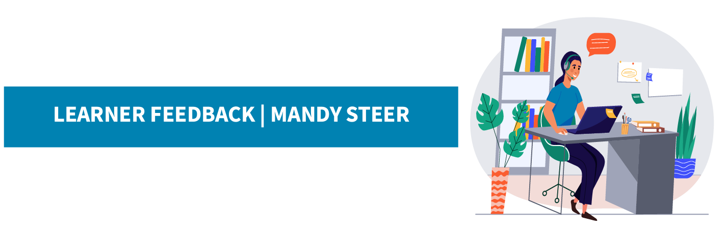 Learner Feedback | Mandy Steer | Back2Work Complete Training